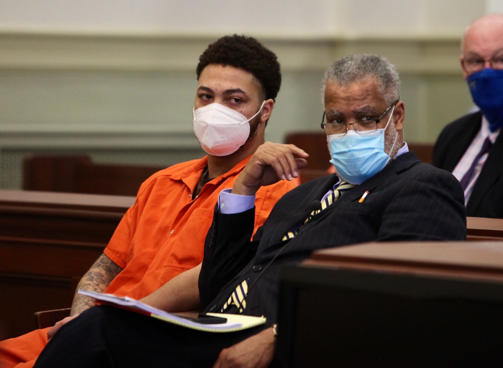 Qu'Shawn Manns courtroom